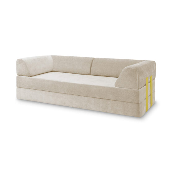Levi Modulares 2-Sitzer Sofa mit Schlaffunktion 01